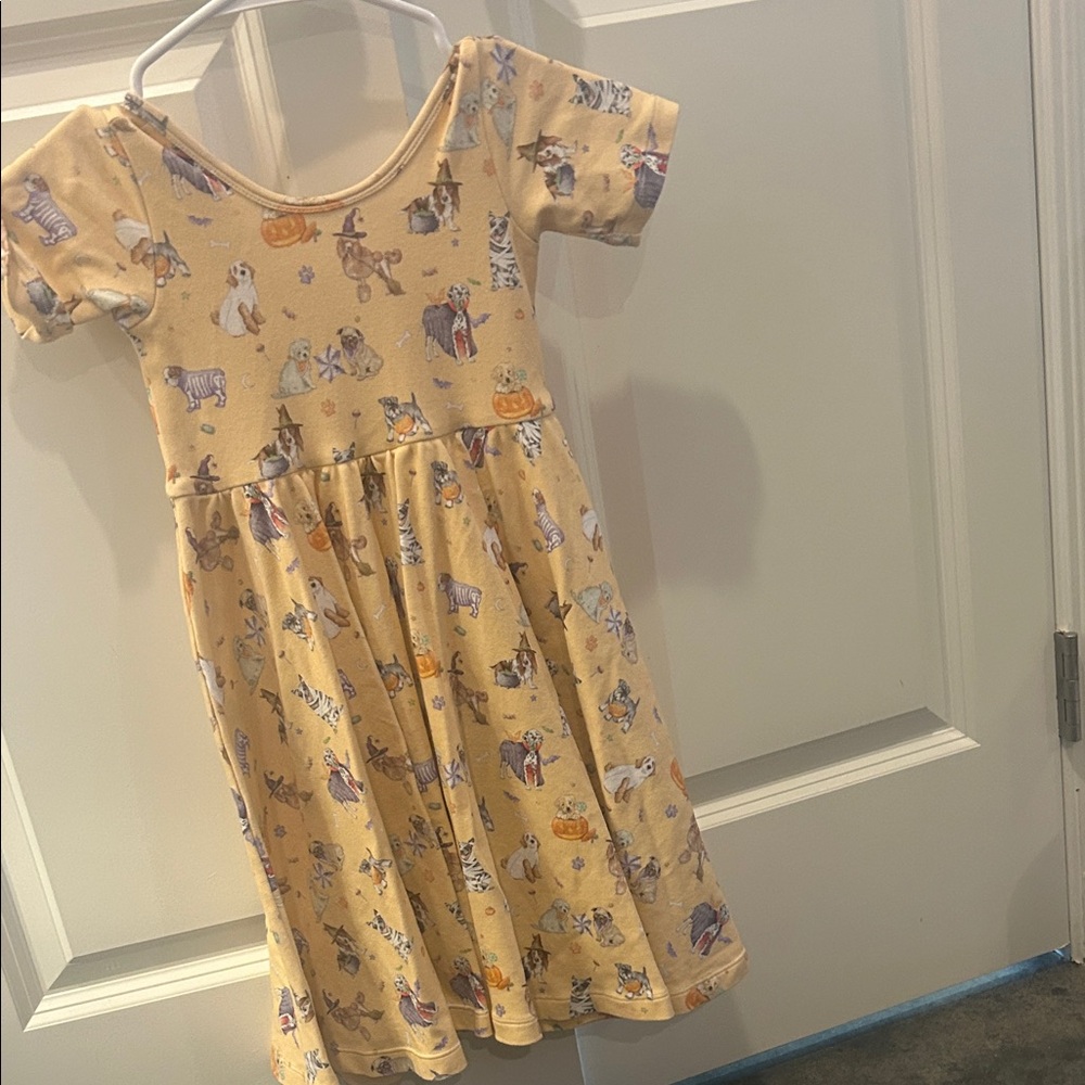 Nola Tawk Printed Dress in Yellow